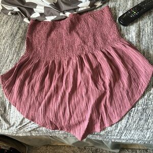 Super cute light maroon summer tube top NWT brand new
